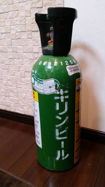 キリンビール 炭酸ガス ５Ｋボンベ ガス無 ミドボン