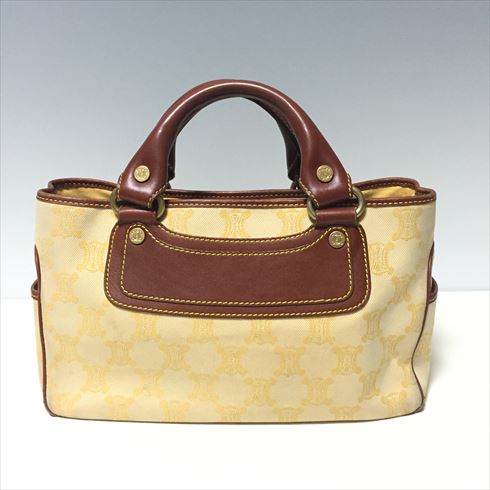 セリーヌ Celine バッグ ブギーバッグ キャンバス×レザー