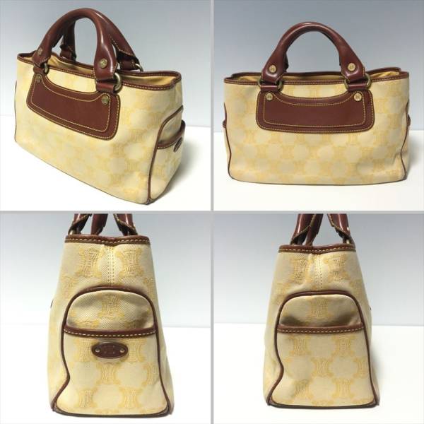 セリーヌ Celine バッグ ブギーバッグ キャンバス×レザー
