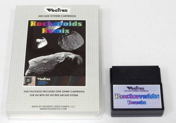 【Vectrex】Rockaroids Remix【ベクトレックス光速船】
