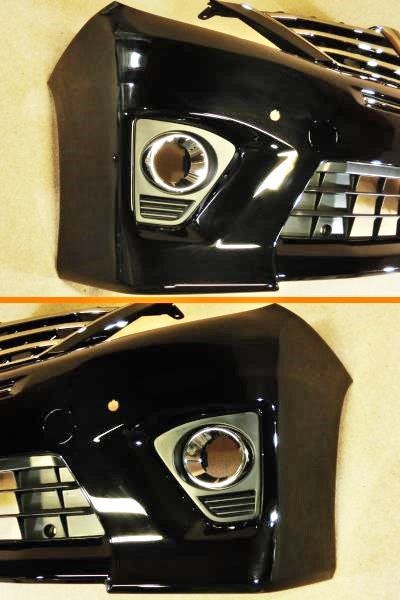 20 アルファード 後期 TypeGoldⅡ フロントバンパー 黒 新車外し アルファード 後期 TypeGoldⅡ