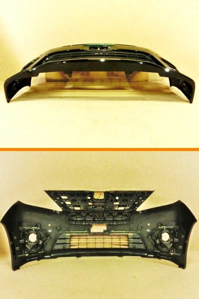 20 アルファード 後期 TypeGoldⅡ フロントバンパー 黒 新車外し アルファード 後期 TypeGoldⅡ