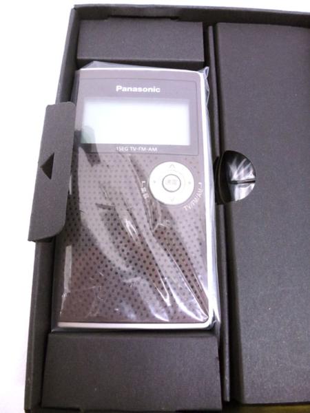 手稲 新品 パナソニック ワンセグ3バンドレシーバー RF-ND50TV