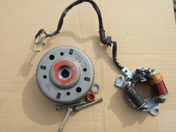 実働車外し NS50F AC08 ジェネレーター フライホイール 良 同梱OK KA68