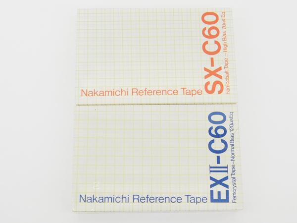 カセットソフト2本セット Nakamichi カセットテープ 2本セット 未開封 ▽ 486BC-22 オーディオ