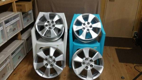 アルファード用純正アルミ４本セット。会社宛なら送料格安！