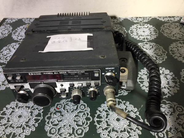 ICOM IC-290 マイク付