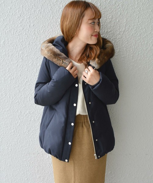 16AW大人気SHIPS（シップス） ビックフードダウン大草直子