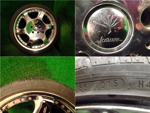 Weds クレンツェ バズレイヤ 20×8/9 OFF+44/38 セルシオ等に!!