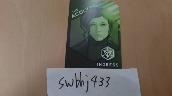 Ingress Acolyte アコライト メダルコード