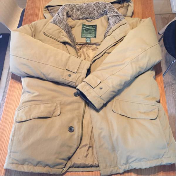 エディバウアー ダウンコート 中古☆L （XL） 古着 60年代 エディー 