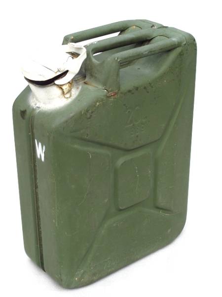 ●ドイツ軍 放出品 ウォーター缶 20L●水缶燃料ジェリ缶ガソリン