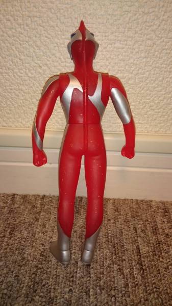 ウルトラマン ナイス ソフビ クリアラメバージョン_3