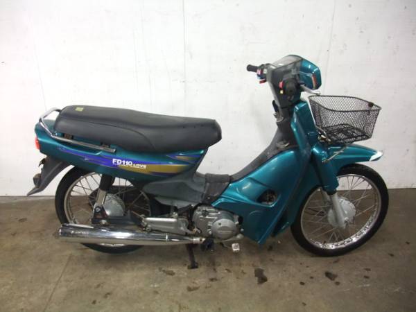 FD110 BE44B レストアベース 中古スズキ 始動確認 希少の落札情報 2