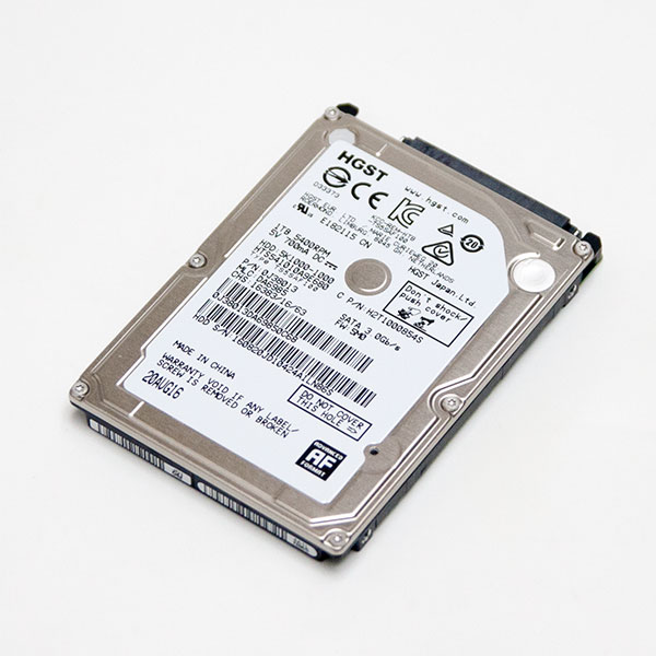 HDD 2TB 4台　ハードディスク　４個　合計8TB 3.5インチ 内蔵 HGST 1TB HTS541010A9E680 SATA Travelstar 5K1000 HDD Hitachi