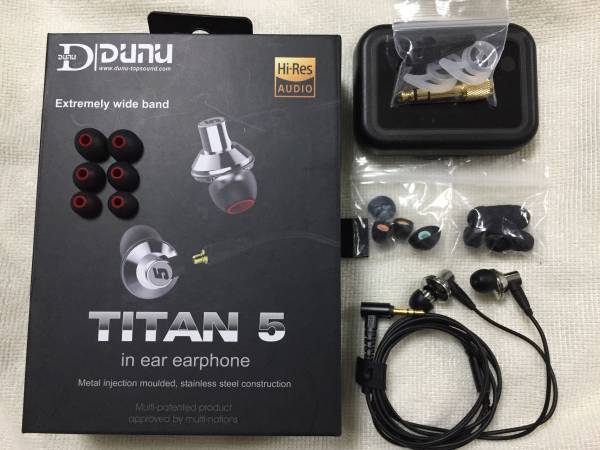 DUNU-TOPSOUND★TITAN 5★ハイレゾ　DN-1000　DN-2000