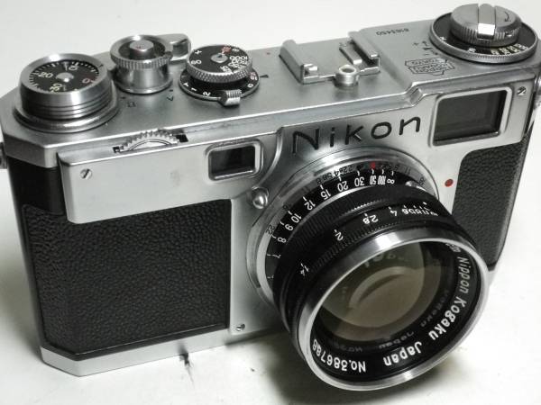 【Ｓ2後期型外観キレイ　ファインダ・レンズ50/1.4ともクリア】
