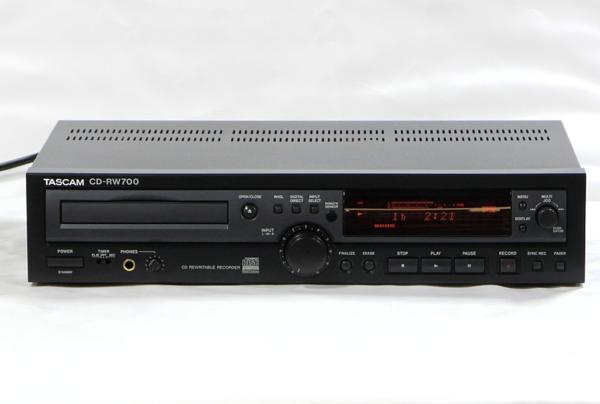 CDレコーダー TASCAM CD-RW700 訳あり ジャンク扱い 出 【公式通販】