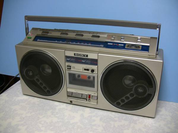 SONY ソニー ラジカセ CFS-77 動作品 レトロ オーディオ機器 家電、AV