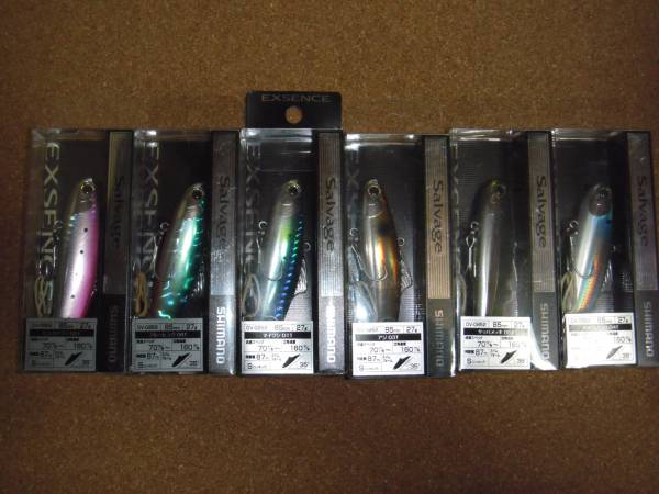 送料無料，大人気 シーバス シマノ エクスセンス サルベージ85ES 6個a(バイブレーション)｜売買されたオークション情報、yahooの商品情報をアーカイブ公開 - オークファン 海水