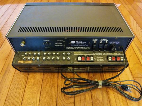 【ジャンク】SANSUI AU-5500 プリメインアンプ 要整備 SANSUI AU-5500 ジャンク
