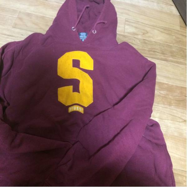 美品 stussyパーカー XL