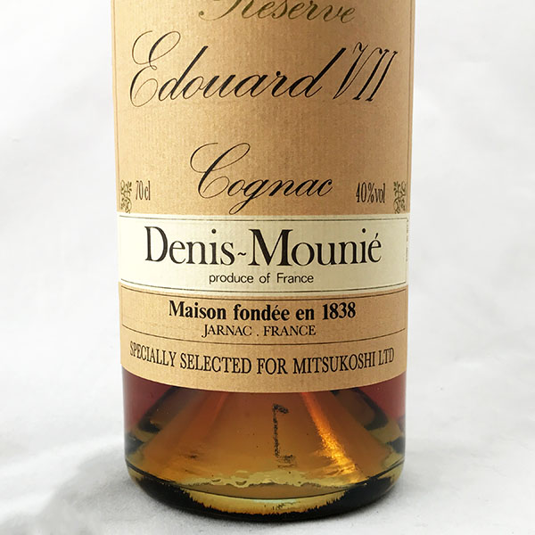 ドゥニムニエ エドワード 7世 700ml 箱なし 未開栓 Mounie