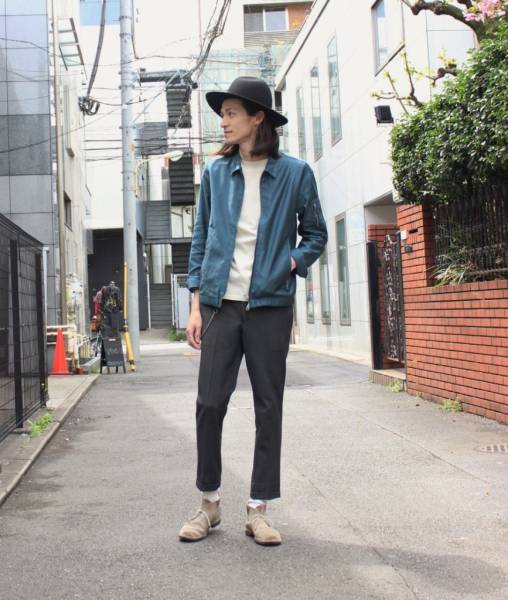 stanley 16SS ラウンジリザード ドリズラー ブルゾン★ミリタリー3青 blacker new yorkドリズラーブルゾン&frasl;ネイビー（331600