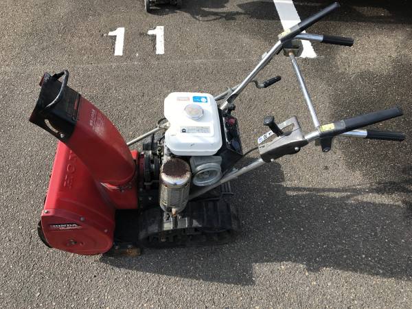 HONDA 除雪機 HS50J エンジン実働 オーガ回転OK 修理要現状