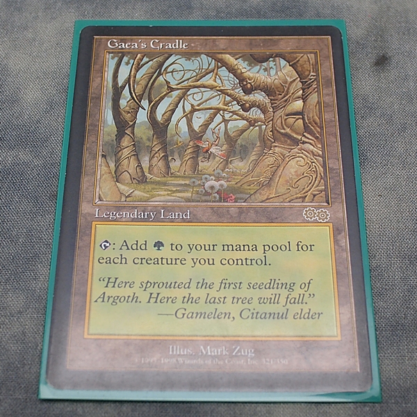 ☆MTG US ガイアの揺籃の地/Gaea's Cradle 英語 き12-549