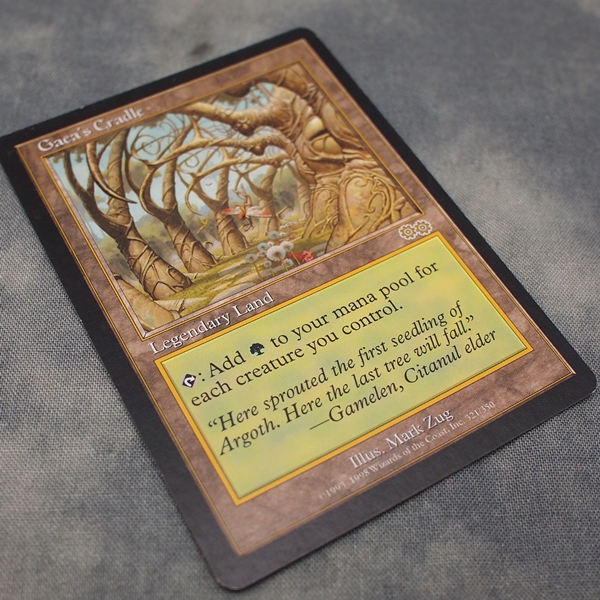 ☆MTG US ガイアの揺籃の地/Gaea's Cradle 英語 き12-549