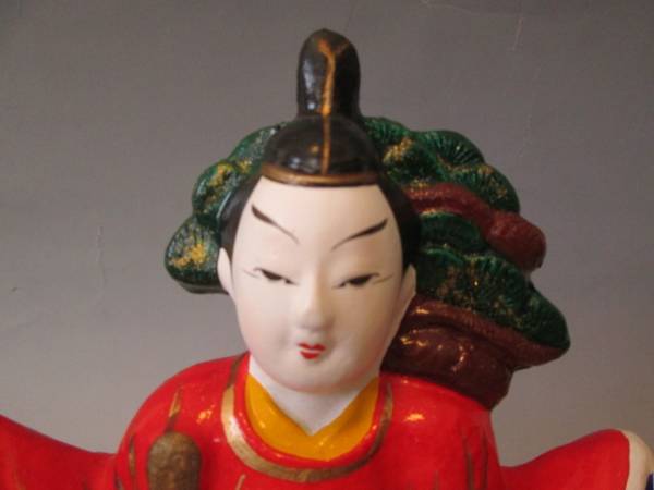 郷土玩具、土人形・・・三次土人形の松負い天神 菅原道真没後1100年