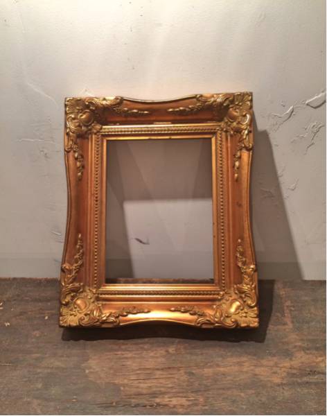 木製 装飾額縁 木枠 油彩画 インテリア 壁掛け フレーム 缶612w