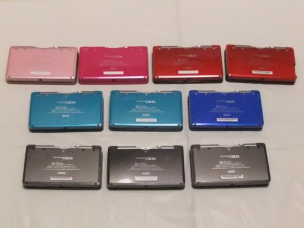 057 3DS 本体のみ 10台まとめてセット【ジャンク】② 057 3DS本体のみ 10