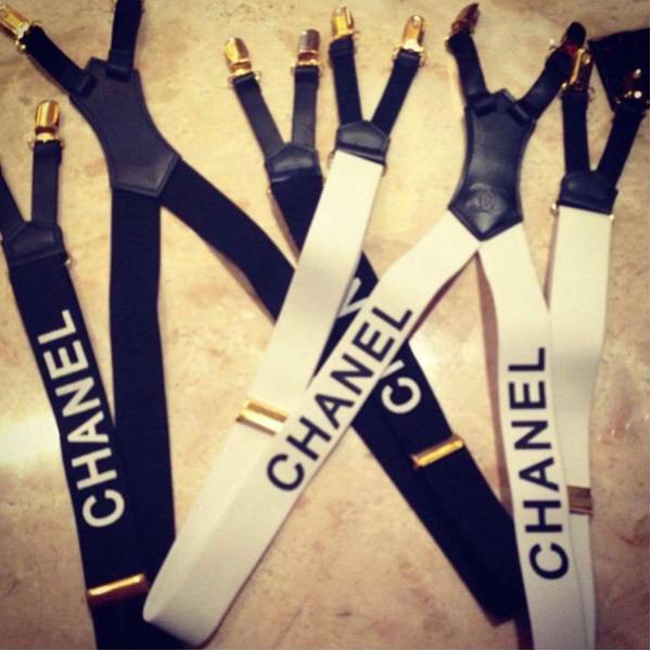 CHANEL シャネル サスペンダー