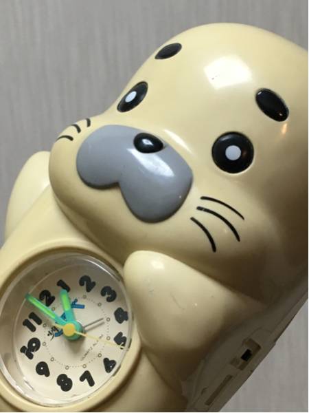 目覚まし時計】少年アシベ ゴマちゃん目覚まし時計 レトロ(電化製品