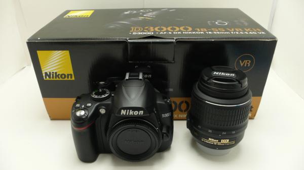 ☆ハロ-カメラ☆8988 Nikon D3000 レンズキット 中古 家電、AV、カメラ