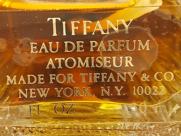 B221d 香水 TIFFANY ティファニー オードパルファム 50ml 残多