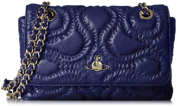 Vivienne Westwood(ヴィヴィアン) チェーンショルダーバッグ 青