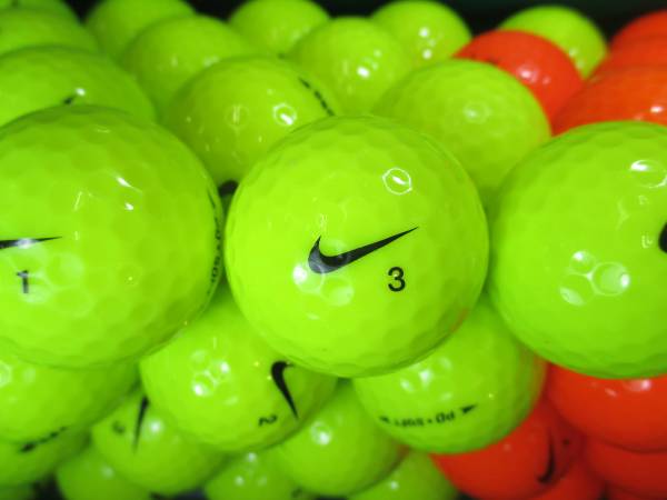 ●6676 特A級 NIKE PDシリーズ混合ボール [カラー2色混合] 50個