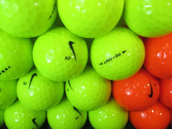 ●6676 特A級 NIKE PDシリーズ混合ボール [カラー2色混合] 50個