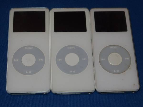 iPod nano ジャンクまとめ iPod nano 第一世代 3台まとめて ジャンク その2 iPod 【公式通販】