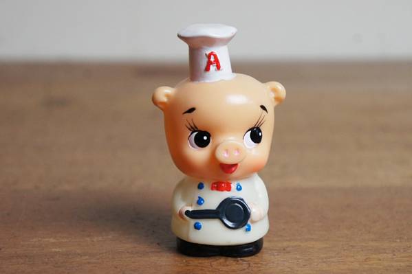 ＊古いエースコック貯金箱＊