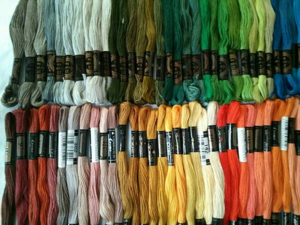 コスモ刺繍糸100色100本送料無料_2