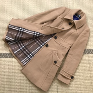バーバリーブルーレーベル BURBERRY BLUE ノバチェック キャメル 0