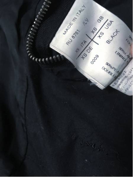 リックオウエンス rickowens シングル ライダースジャケット XS