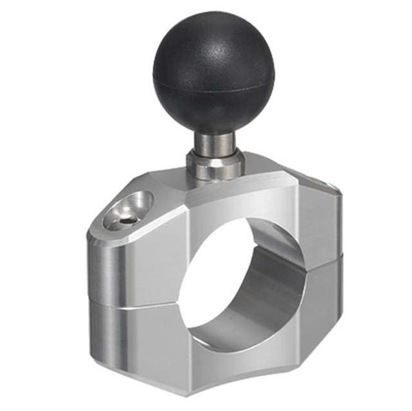 サインハウス 新型パイプクランプベース C-24 SLV 28.5mm