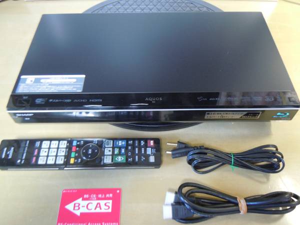 シャープ BD-W1600 W録 HDD1TB 完動品 ☆ 1TB BD-W1100 | シャープ 