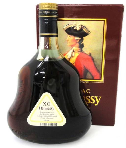 Hennessy XO ヘネシー 金キャップ グリーンボトル 1TTJ-015E