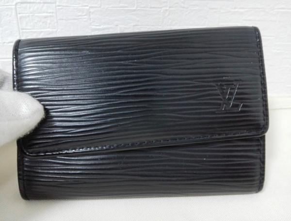 【SAEL】ヴィトン エピ ミュルティクレ6 ブラック キーケース